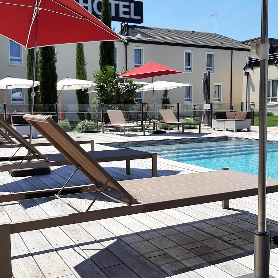 Logis Hotel Relais Saint Jacques - Chateauroux Déols エクステリア 写真